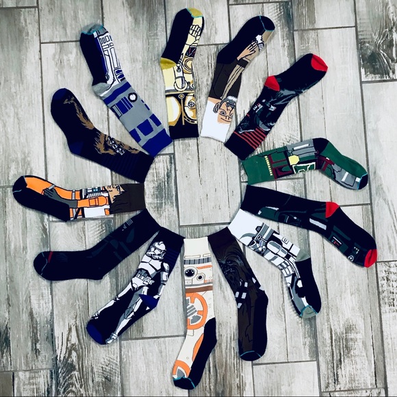 Other - 3-Pairs Star Wars Super Soft Graphic Socks